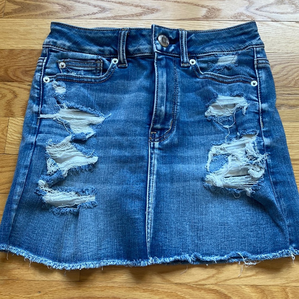 New Blue jean skirt